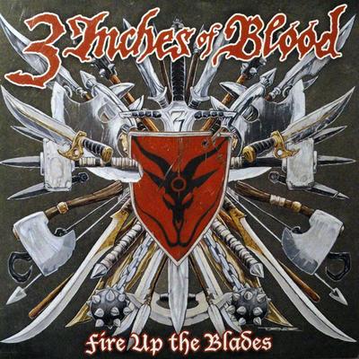 CD 3 INCHES OF BLOOD - Fire Up The Blades RRPROMO976 Roadrunner Reco 2007 Не Япония Рок Б/у