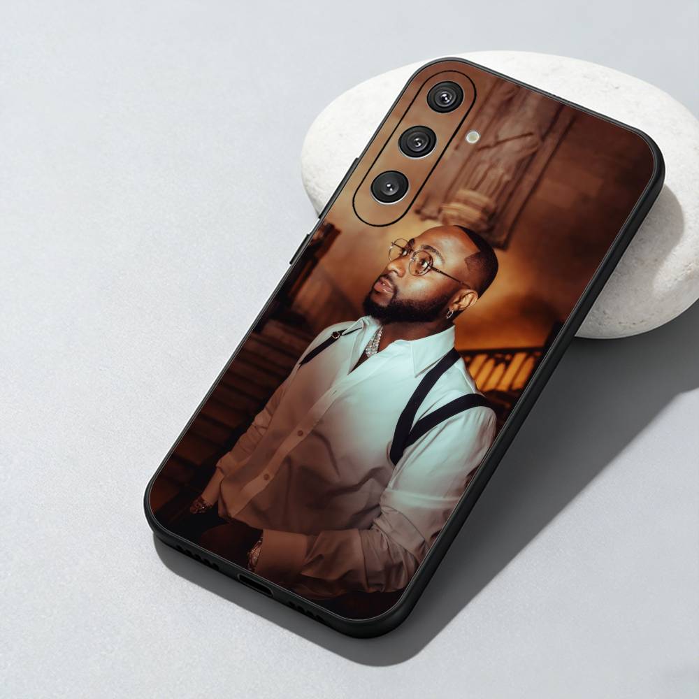OBO D-David A-Adeleke-eeS Phone Case For Samsung Galaxy A73,A72,A71,A70,A52,A51 Others Soft Black Cover