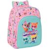 School Backpack - SAFTA - SUPERKITTIES - 26 X 11 X 34 Cm - Comfortable - Unisex