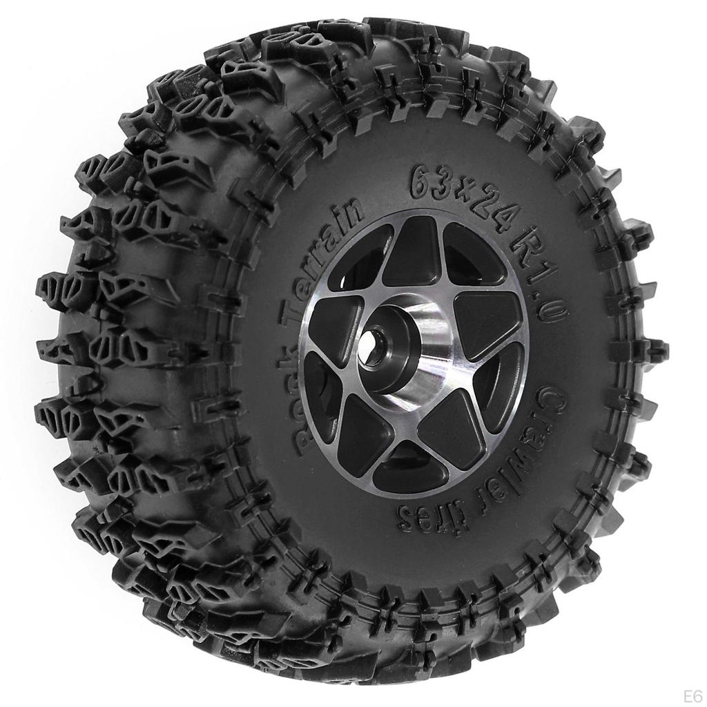 4 шт. 1/18 1/24 RC Шины Раллийные шины Износостойкость Обновление Колесный комплект для SCX24 Fcx24