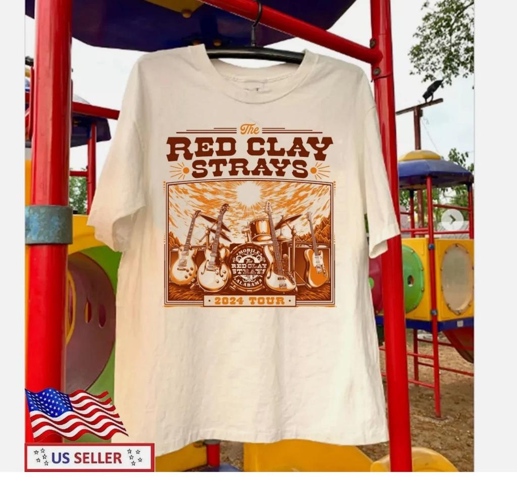 Коллекция Red Clay Strays Tour 2024 Все размеры от S до 5XL Футболка