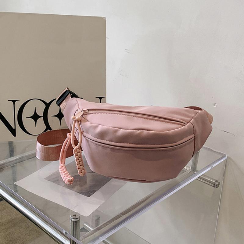 Light Weight Chest Bag Women Fashion Cross Body Bag Korean Casual Dumpling Shoulder Sling Bag for Woman