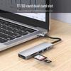 Хаб USB-C «шесть в одном» для ноутбуков MacBook и Huawei