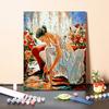 DIY Paint By Numbers Oil Painting Kit Canvas DIY Oil Painting By Numbers Wall Art Decorations for Home Gift Arts & Hobbies