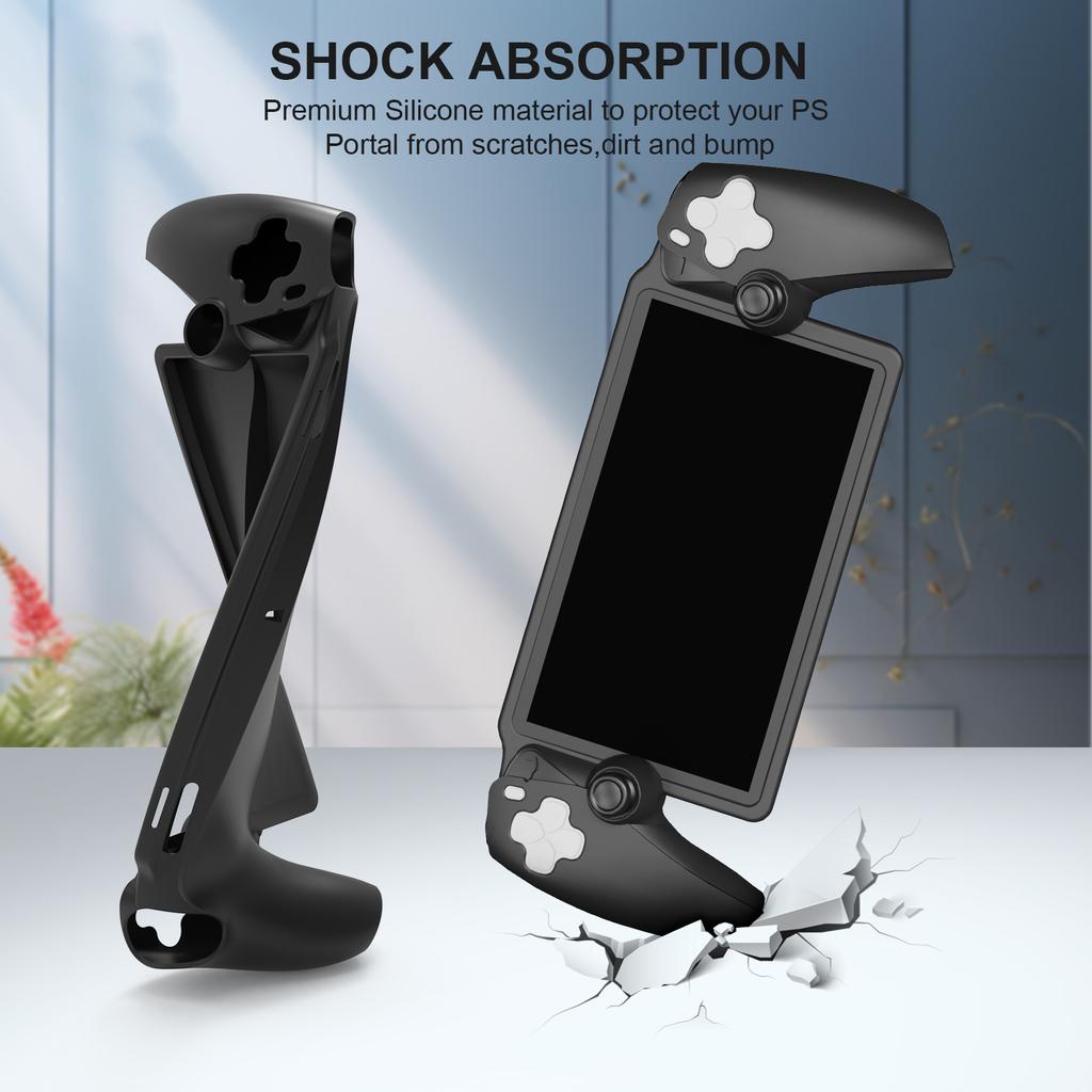 JYS JYS-P5183 Силиконовый защитный чехол для портативной игровой консоли PS5 Portal, противоударный чехол