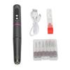Electric Nail Drill Machine Portable 18000 Rpm Polishing Grinding Electrical Nail File Kit Grey