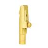 Brass Sax Mouthpieces 5C/6C/7C/8C/9C for Saxophone Professional & Beginner Metal Tenors Saxophone Mouthpiece with Caps