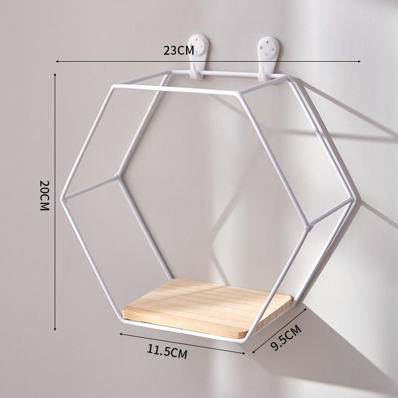 Скандинавский стиль кованые полки настенные украшения для гостиной стеллаж для хранения ручной работы для украшения стен
