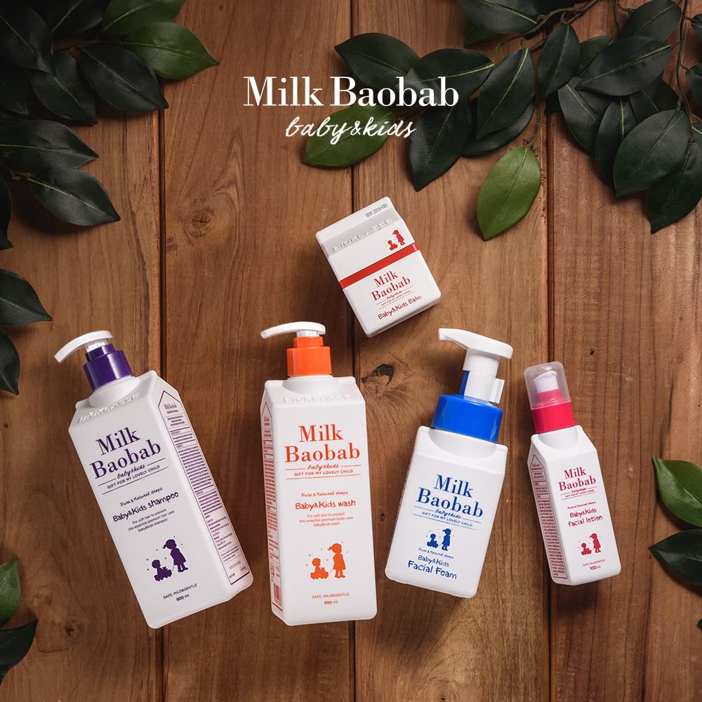 Линия органических продуктов Milk Baobab [Официальный] для детей (Органический мягкий лосьон для детей и малышей 500 мл)