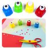 Kids DIY Craft Hole Punch Set Safe Material Develop Fine Motor Skills Inspire Easy To Use Crafting Kit with 12 Shapes Scissors