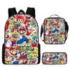 Mario Mario Mario Primary and Secondary School School Bag Children's Backpack Cartoon Backpack