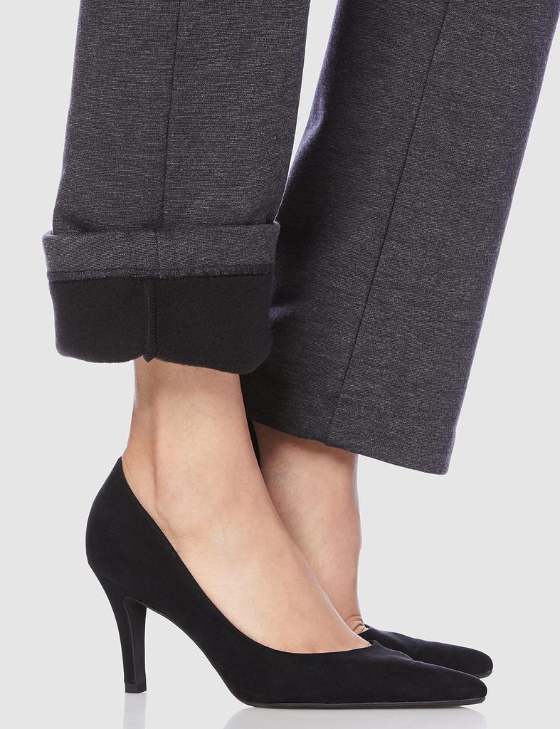 Ariki Прямые 80 см Угольный Размер Женские брюки на флисовой подкладке, Внутренний шов, Серый, LL, 5043-80