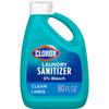 Laundry Sanitizer 0% Bleach Color Safe Fresh Clean Linen Odor Eliminator Disinfects 99.9% Bacteria Pet Sweat Musty Towels 80oz