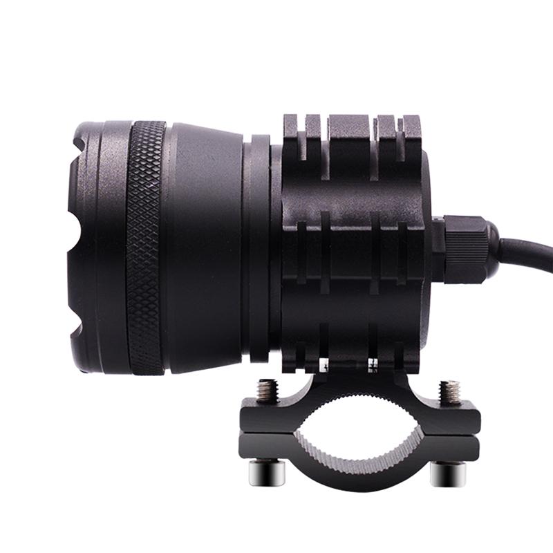 LMoDri Мотоциклетные светодиодные фары для мотоциклов, прожекторы из алюминиевого сплава, 48 В, 30 Вт, 6000 К, вспомогательные вождения