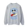 Disney Womens/Ladies Mickey Mouse Reading Books Sweatshirt