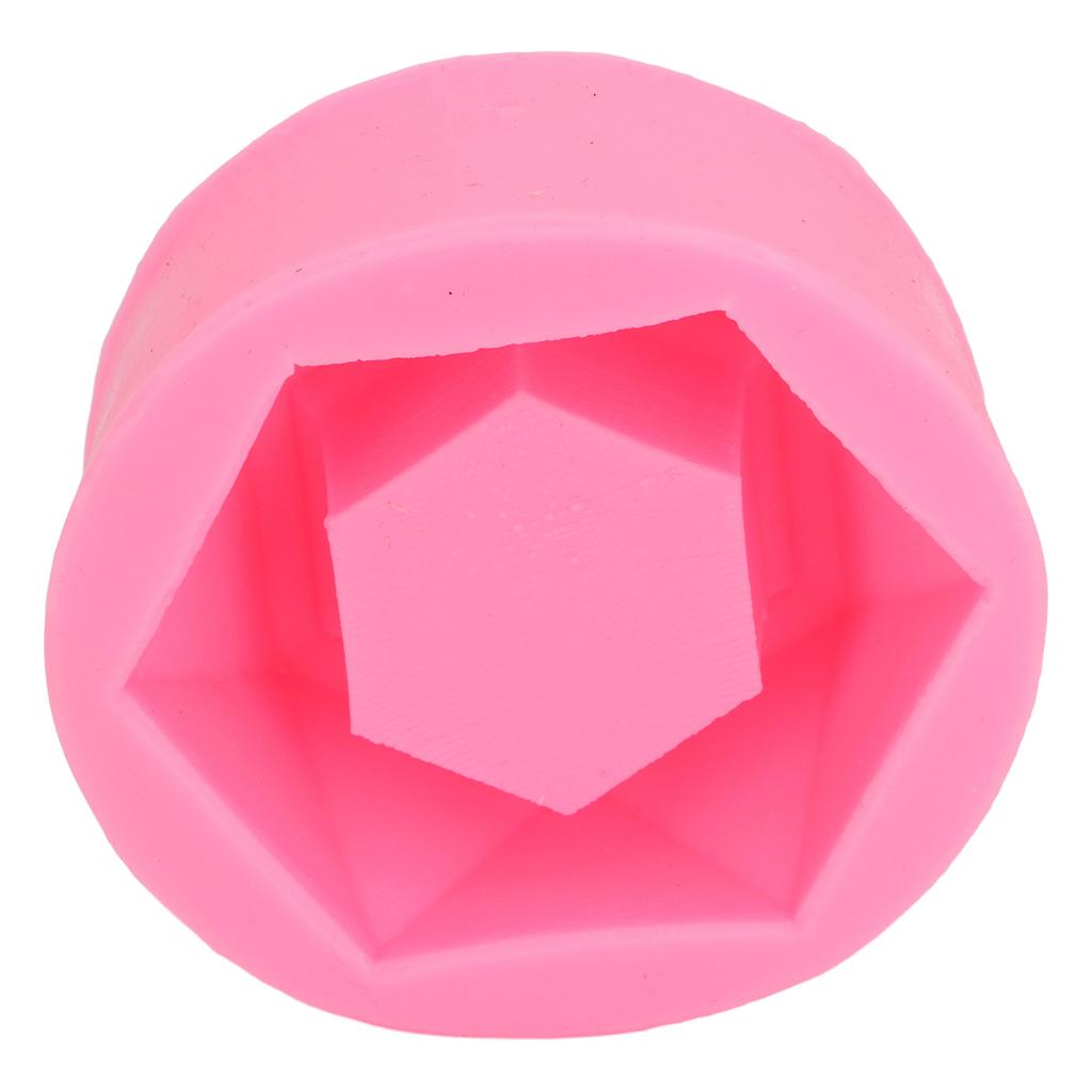 Силиконовая форма для цветочного горшка, шестигранная многоразовая форма для суккулентов, форма для ароматерапии шоколада и торта