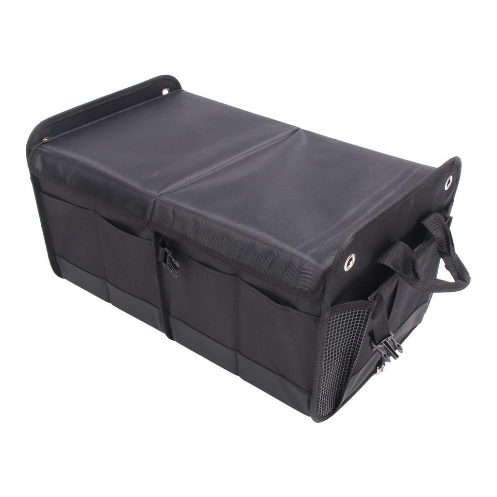 Органайзер для багажника автомобиля, многофункциональный складной ящик для хранения с крышкой для автомобиля внедорожника седана