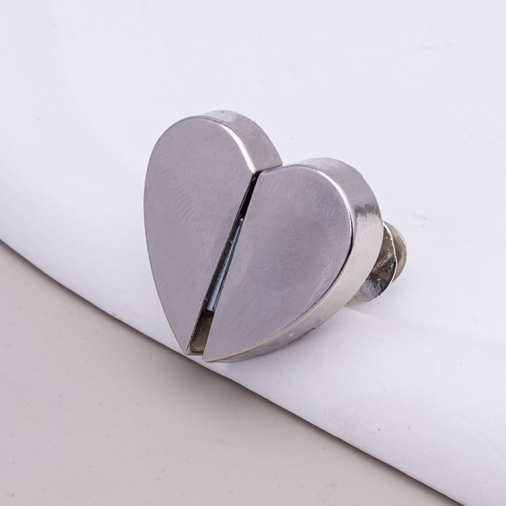 1/2/4Pcs Punch-free Heart Shaped Magnetic Curtain Button Simple Curtain Ties Drapery Clips  for Home