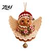 Christmas Angel Crochet Pattern DIY Kit, Make Hanging Ornament, Festive Craft Kits for Adults Kit Teens, Handmade Holiday Tree Decorations Easy