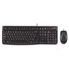Logitech Проводной набор клавиатуры и мыши MK120