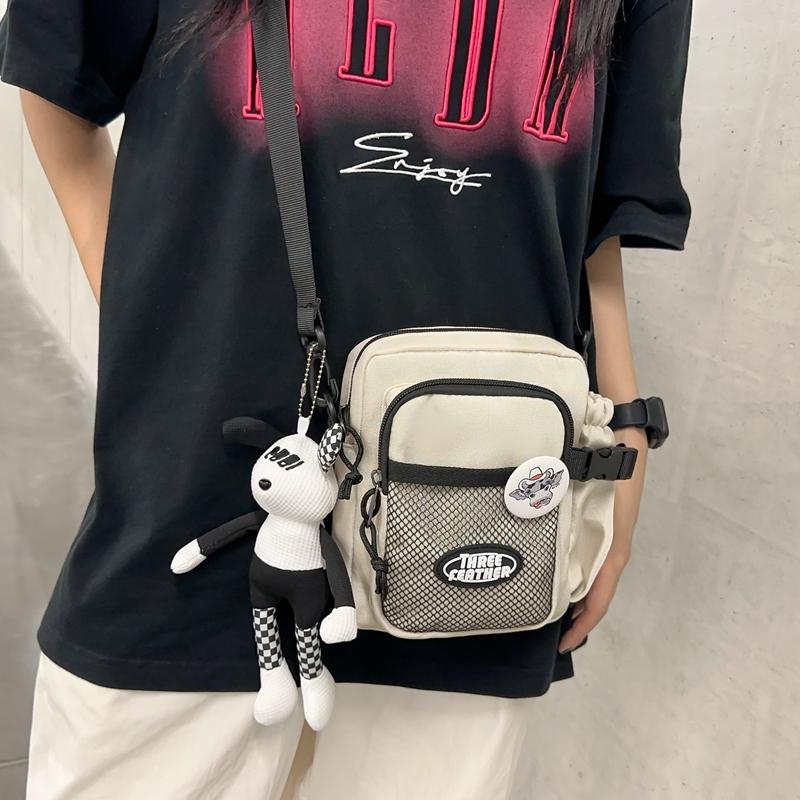 Мужская сумка на плечо, мини-сумка, сумка для мобильного телефона, маленькая квадратная сумка, многослойная сумка
