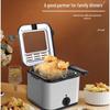 Electric Deep Fryer, 2.5L Large Capacity, with Fry Basket for French Fries