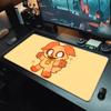 Mousepad HD Printing  Cute Smilings Critters Computer Gamers Locking Edge Nonslip Mouse Pad XXLxcm Keyboard PC Desk Pad