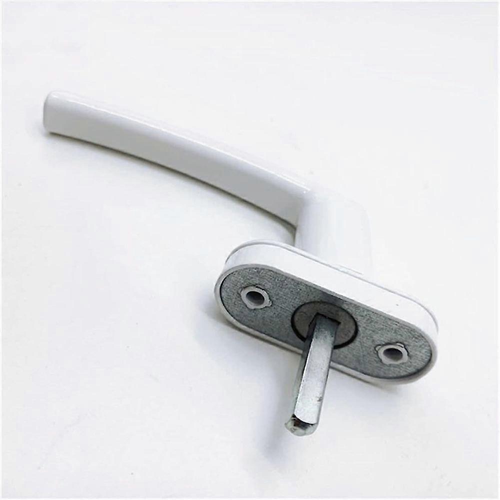 White Window Handle, 2 Pieces Universal Window Handle, Aluminum Window Handle Fits Left And Right