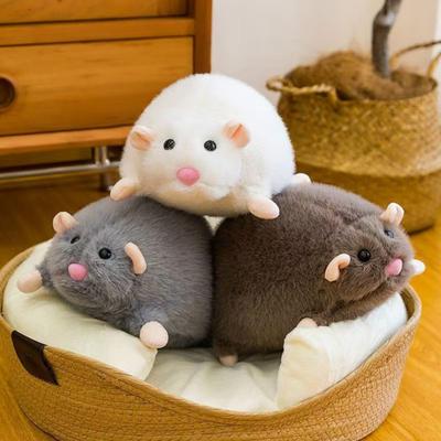 Мягкая игрушка в виде крысы, реалистичная мышка, игрушка-шутка, креативный подарок на день рождения.