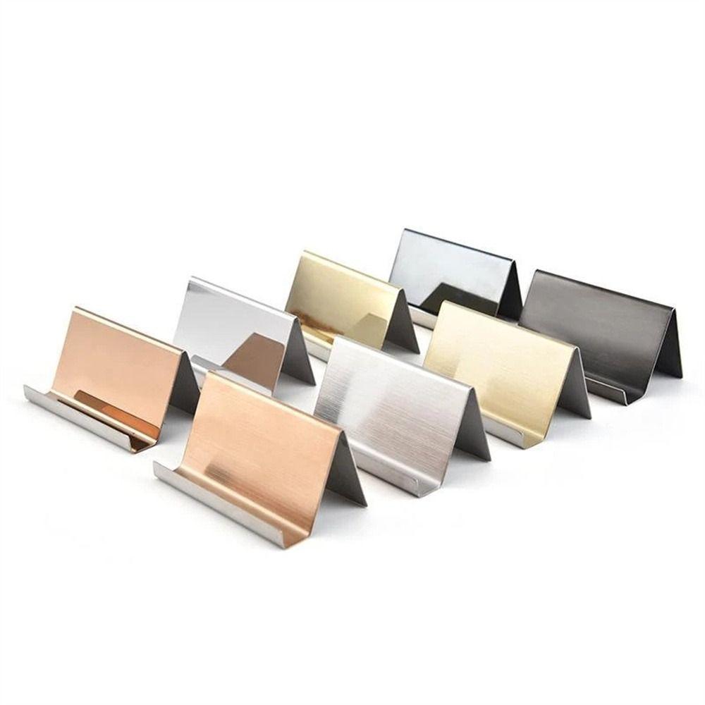 Holder Name Card Display Stand Name Tag Display Rack Business Card Storage Business Card Holder