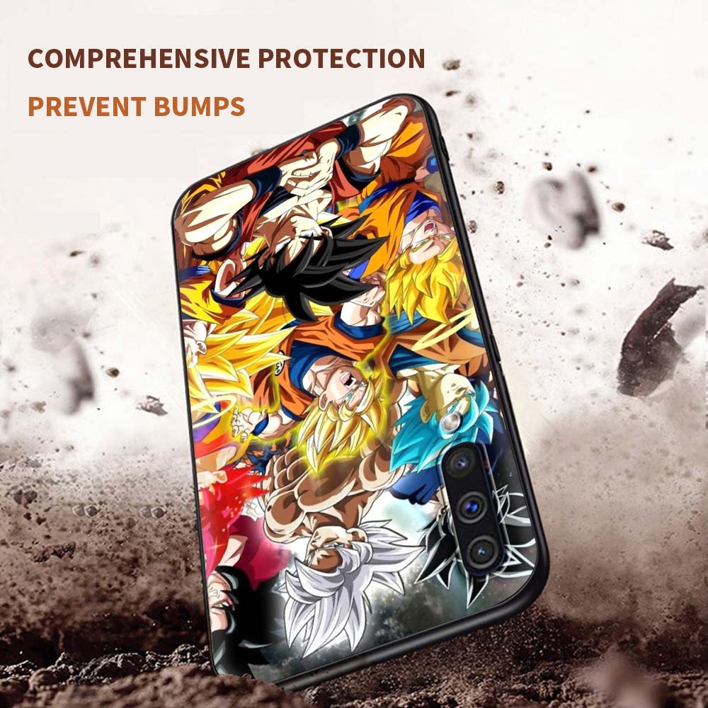 Чехол с изображением аниме Сон Гоку для Samsung A50 A51 A70 A71 A21s, чехол для телефона Galaxy A10 A20e A30 A40 A20s A10s, мягкий чехол