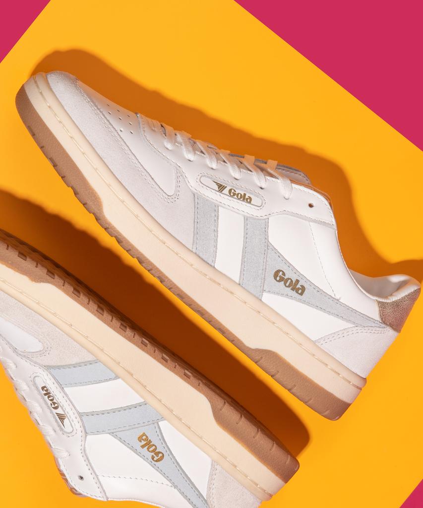 Gola Classics Hawk Белый Ледяно-синий Золотой Clb336Wa
