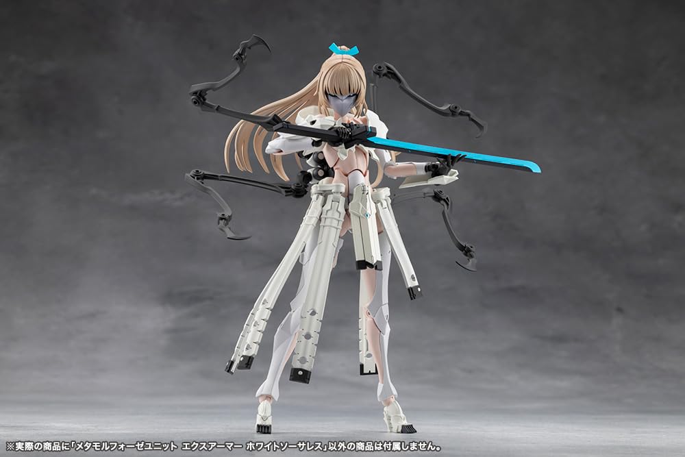 Kotobukiya Infinite Encounter Megalomaria Metamorphosis Unit White Sorceress Approximately 170mm Tall Plastic Model Kit Ex-Armor - - Non-Scale
