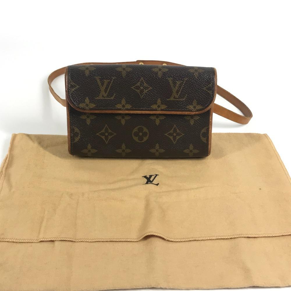 Louis Vuitton M51855 Monogram Pochette Florentine Сумка-пояс Сумка через плечо Поясная сумка