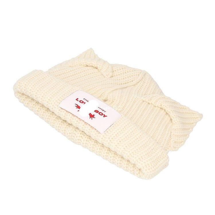 Женская вязаная шапка Loverboy из шерсти - Милые кошачьи и свиные ушки, Универсальный осенне-зимний аксессуар для пар.