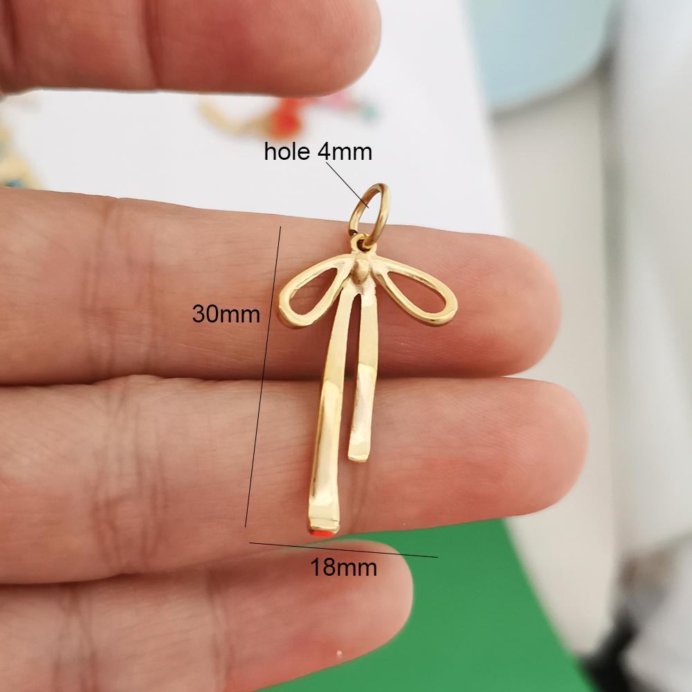 1pc Stainless Steel Pendant Charm Coral Turtle Natural Blue Stone Star Heart Bow Bird Gold Custom Necklace