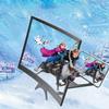 12-дюймовый большой 3D HD усилитель, изогнутый экран, увеличитель экрана мобильного телефона, подставка для видеоусилителя смартфона.