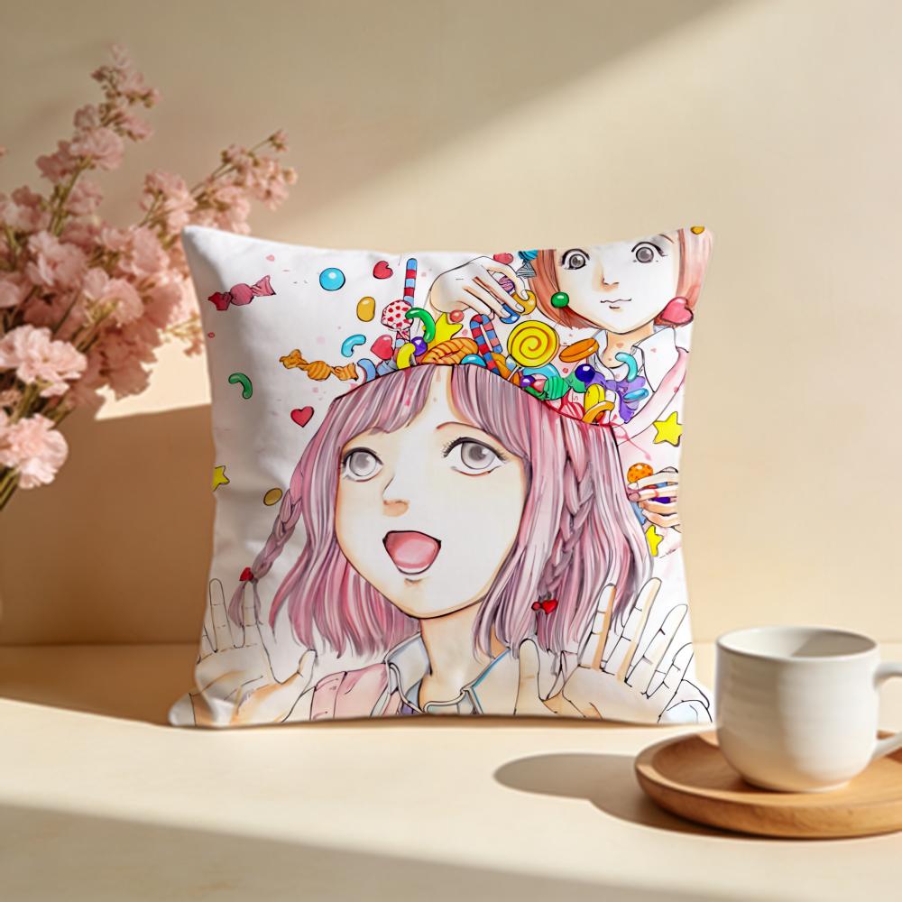 Popular SShintaro Kagoing Cushion Cover Stylish Washable Pillow Cover Ideal for Couch Bedroom Car Decoration
