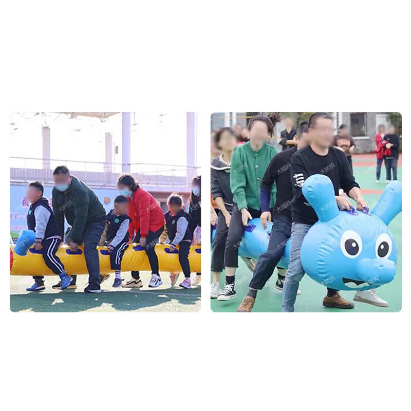 Inflatable Caterpillar Team Game