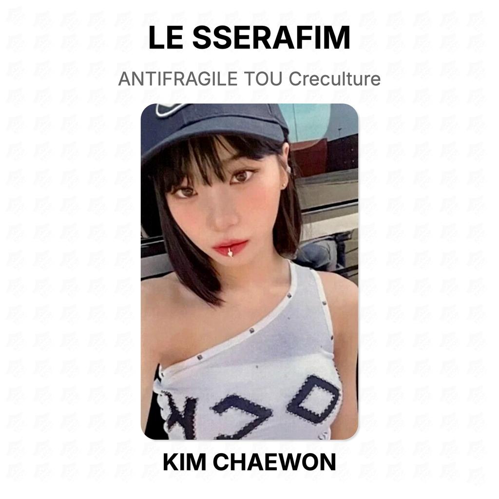 LE SSERAFIM ANTIFRAGILE TOU Creculture Официальная фотокарточка
