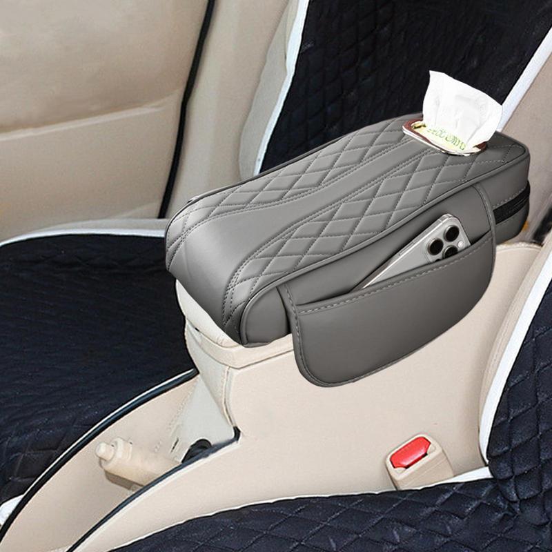 Чехол на подлокотник автомобиля Водонепроницаемый держатель для салфеток на подлокотник автомобиля Многофункциональный центральный чехол на подлокотник автомобиля