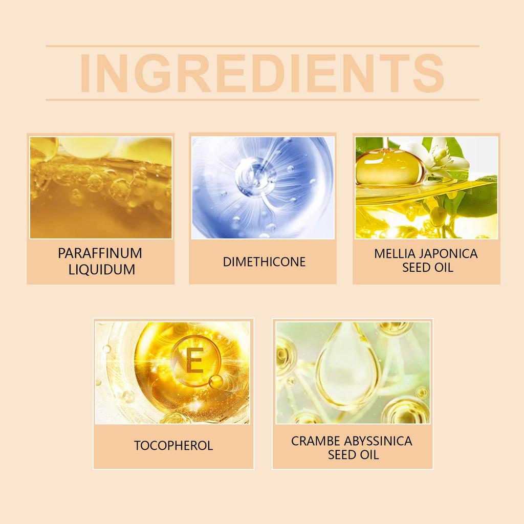 Сыворотка для разглаживания волос, шелковистое масло для волос, питает поврежденные волосы, придает легкую текстуру, уменьшает пушистость с помощью кондиционера для волос. 100 мл