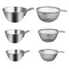 with Handle Bowl 304 Stainless Steel Fine Mesh Strainer Colander Basket  Kitchen Tool