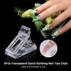 Nail Art UV Gel Extension Clip with Form Fixer