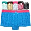 Boxer for Woman Cotton Sexy Panties Kawaii Ladies Boyshort ButterflyPrint Underwear Briefs Bow Girls Knickers 6 Pcs/Lot