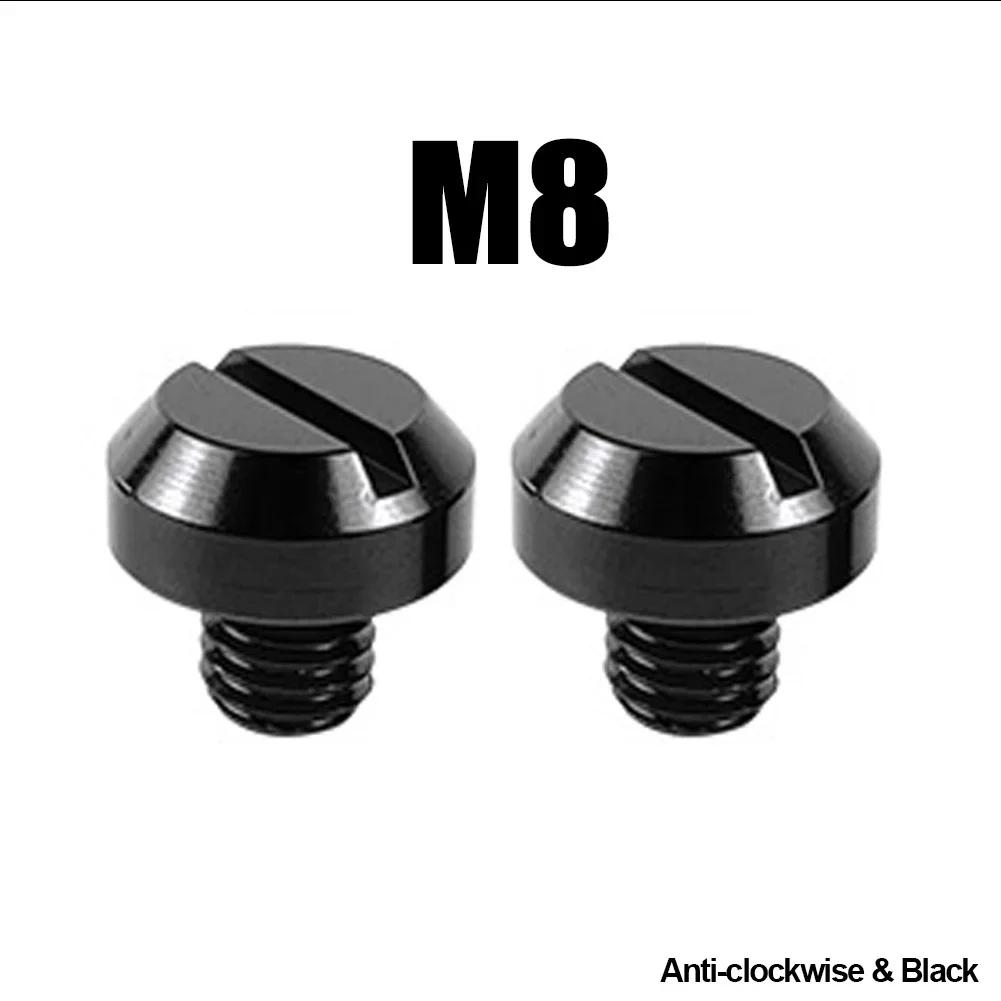 2 шт. M8 M10*1,25 винты для отверстия зеркала мотоцикла для Yamaha Honda Kawasaki Suzuki BMW Aprilia Ducati Universal