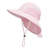 Bucket Hat for Kids Adjustable Sun Hiking Camping Garden Travel Beach
