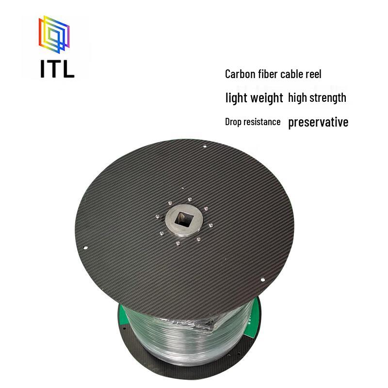 ITL 5km Drone Deployment Fiber Optic Cable with Carbon Fiber Reel
