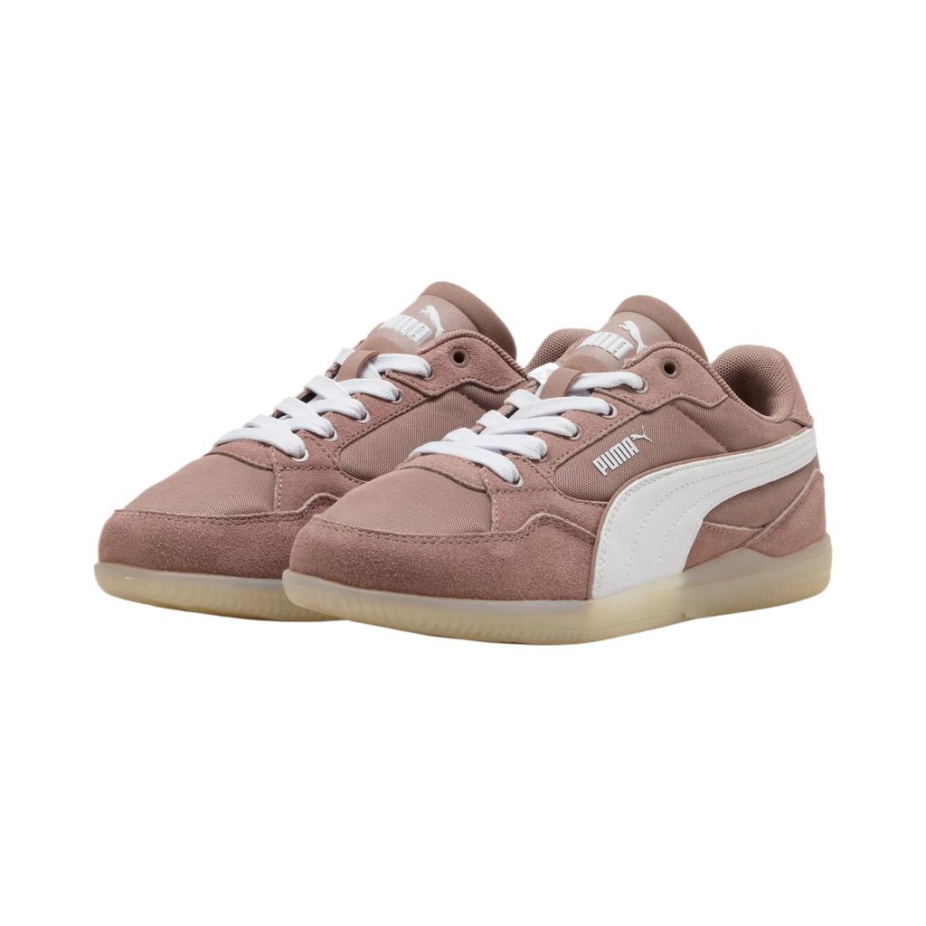 Puma K-Moda Кожаные Низкие Кроссовки на Шнуровке с Круглым Носком Удобные Женские Кроссовки 405756-04