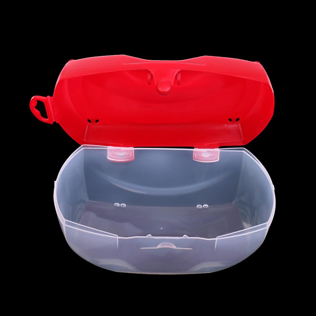 Diving Mask Case Sturdy Plastic Container Snorkel Gear Organizer for Diving Masks and Swimming Goggles 3